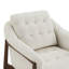 Fauteuil rembourré avec coussins et repose-pieds Ashford Hernandez Woodford-130062459
