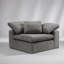 Upholstered 45 " Linen Sectional