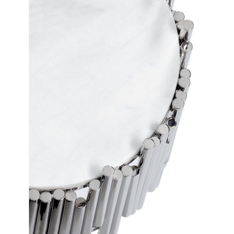 Table de bout Archimbald, Argent