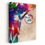 «Vibrant Discus Throw», art mural contemporain-129476068
