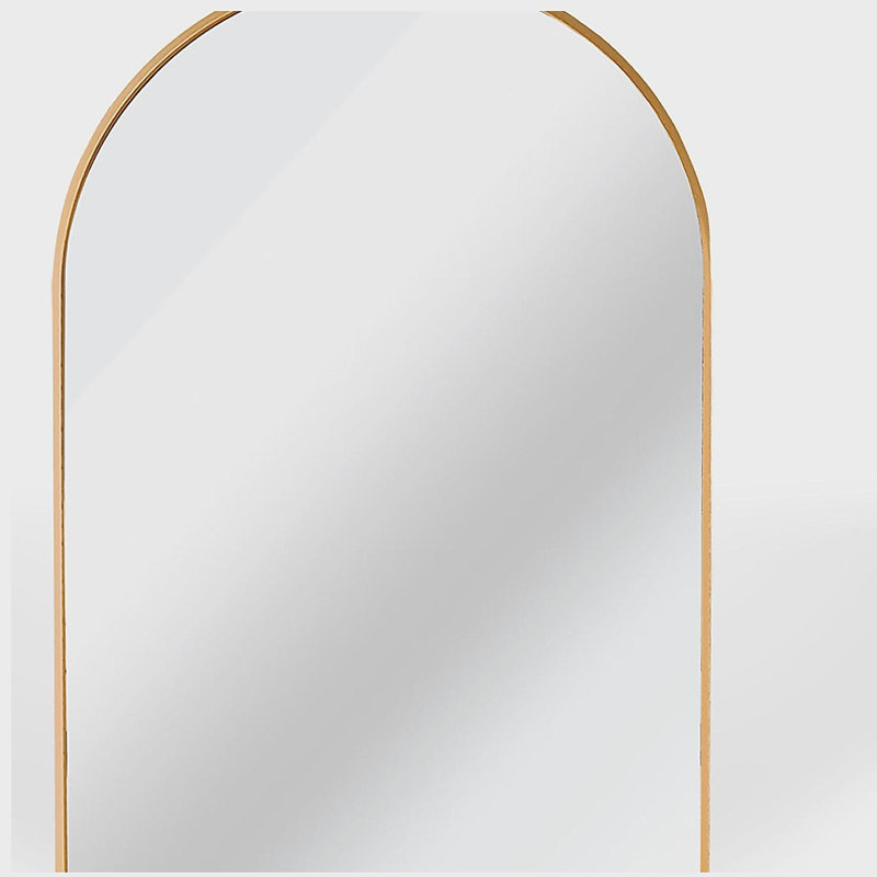 Miroir de salle de bain 24 po x 36 po, Doré, 36 po x 24 po