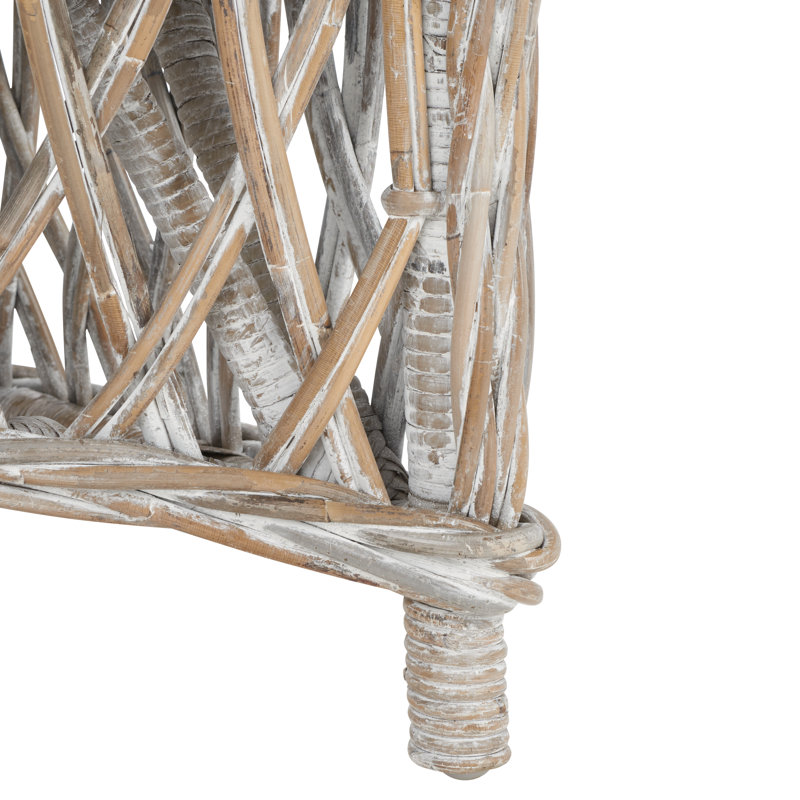 Sephina Upholstered Armchair, Gray White Wash