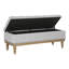 Banc de rangement rembourré en polyester Coleene-1336448107