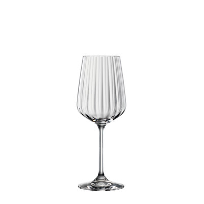 Ensemble de 16 oz Ensemble de verres à vin en cristal blanc