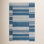 Puget Blue Hand-Woven Striped Outdoor Rug