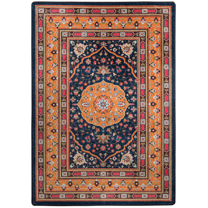 Tapis à fleurs Pr Prient, Tapis de couloir 2 pi 1 po x 7 pi 8 po