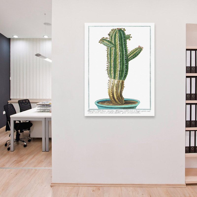Tithymalus 1 Piece Wrapped Canvas Painting, 80cm H x 60cm W x 4cm D