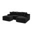 Canapé d'angle Cloud de 95 pouces avec poche de rangement et design modulaire-328482461