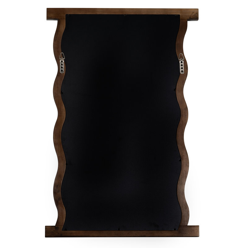 Livia Rectangle Solid Wood Mirror, 35.5" x 23.5"