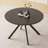 Saveta Round Metal Base Dining Table-97872695-97872696-97872697