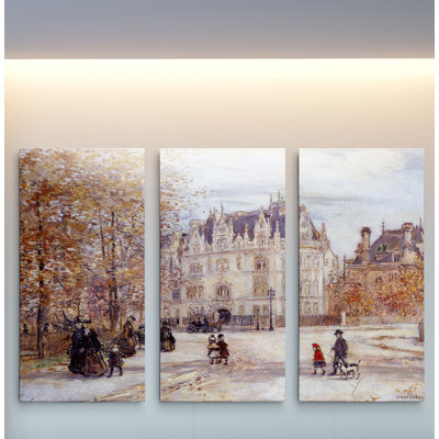 « the fletcher mansion », reproduction d’image multi-pièces de qualité supérieure sur toile