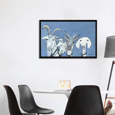 Goats by Roey Ebert - Painting on Canvas