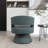 Kiersten Faux Leather Swivel Barrel Chair-94889859-120842945
