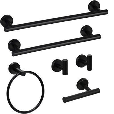 6 - Piece Bathroom Hardware Set
