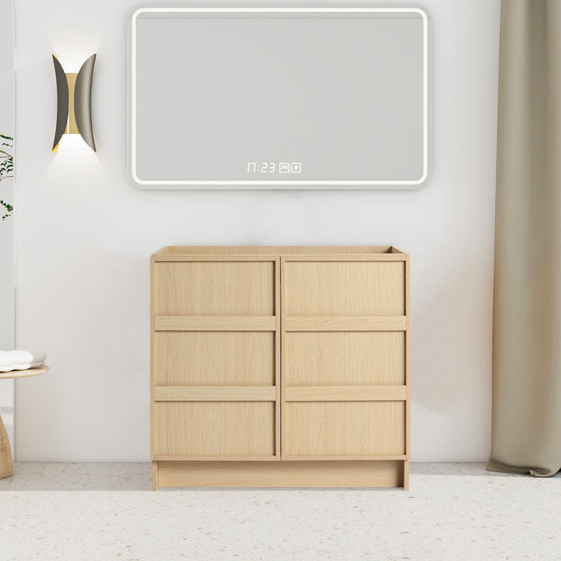 Armoire de salle de bain sur pied 36 po