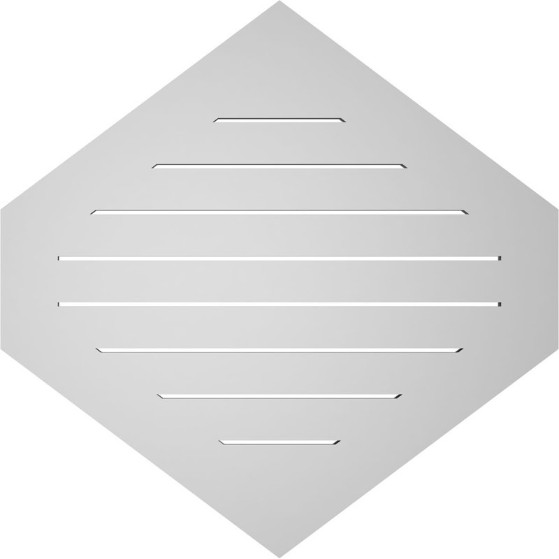 Pente verticale verticale en uréthane 9 pi, H 1 po x l 34 po x L 34 po