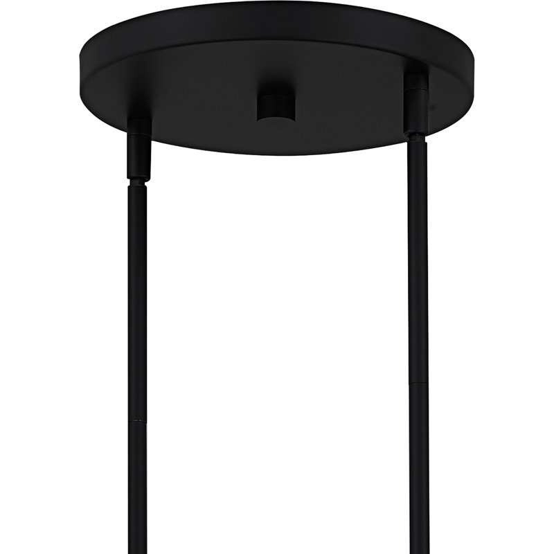 Viscount 18-Light Matte Black Chandelier