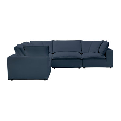 Canapé modulaire en L 5 pièces Ellaria