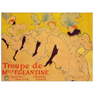 Henri De Toulouse-Lautrec - Wrapped Canvas Painting