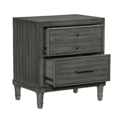 Table de chevet style transitionnel 1pc
