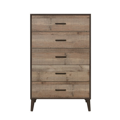 80.01 cm W Chest of 5 Drawers