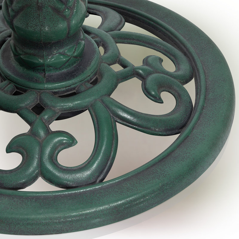 Plastic Pedestal Birdbath