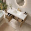 Ensemble de meuble-lavabo flottant moderne avec lavabo 48 po Alba-264655916-264655919
