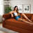 Convertible Sleeper Sofa Bed with Cylindrical Pillow, Corduroy Folding Mattress Couch, Floor Sofa  Sofa-in-a-Box, No Installation & Easy to Transport, Deep Seat-433363140