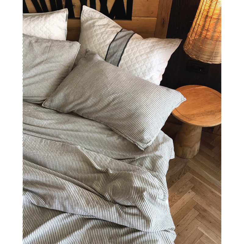 Ensemble de housse de couette 100% coton 3 pièces Foelke