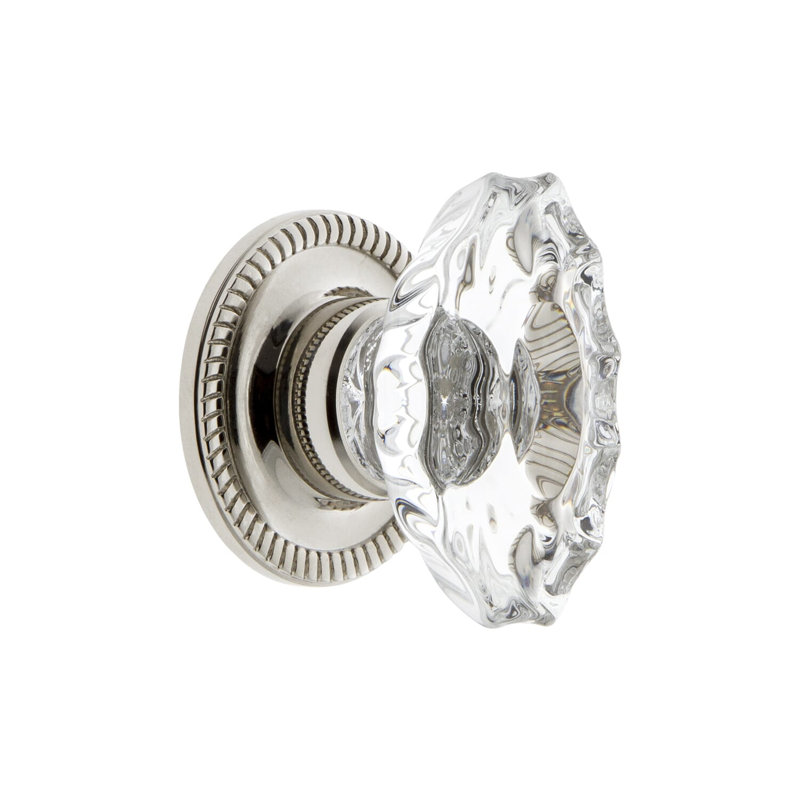 Biarritz Cabinet Knob, Polished Nickel