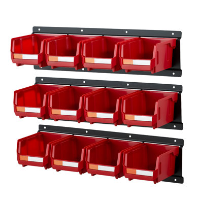 Wall Mounted Storage Bins