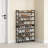 8-Tier Shoe Rack, 2-Piece Stackable Metal Shelving Unit For Garage, 4-Tier Adjustable Shelves With Flat Or Tilted Positioning, Holds 32–40 Pairs Of Shoes-860070511