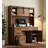 Farmhouse Executive Desk with Charging Station & Power Outlet-592598638-592598637
