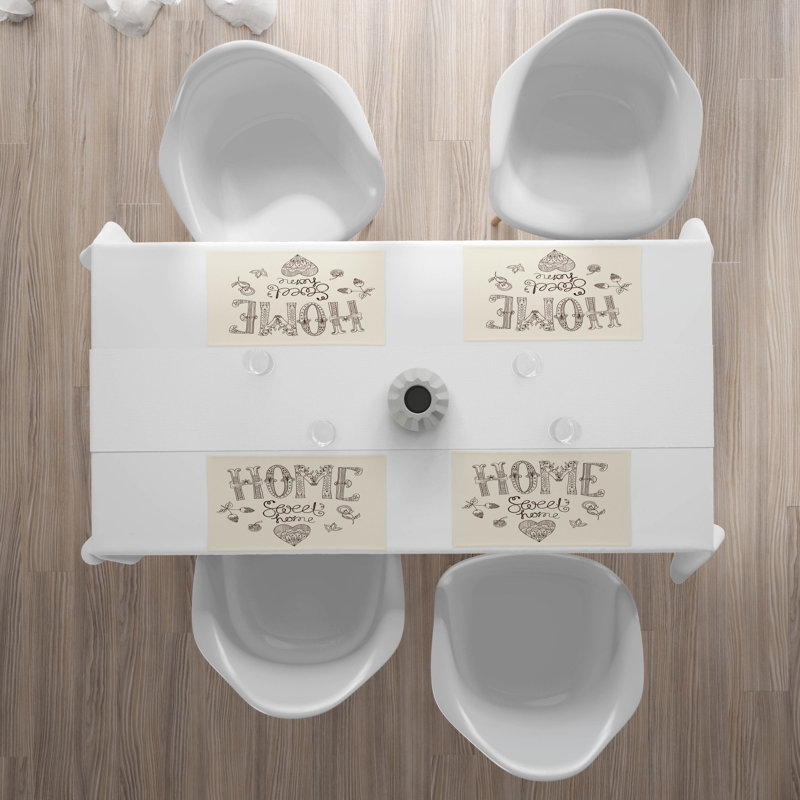 Polyester Patterned Rectangle Placemat