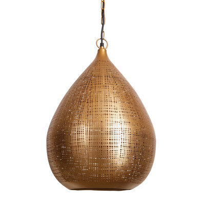 Luminaire suspendu en forme de larme à 1 lumière Philips