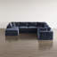 Canapé modulaire 7 places avec repose-pieds Boneless-52547652