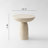 Fiberglass Mushroom-Shaped Accent Table-1995854224