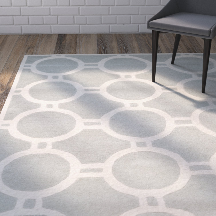 Teresita Hand Tufted Wool Geometric Rug