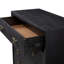 Commode 5 tiroirs au fini poivre