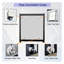 Cabine de toilette portative pour deux personnes - Toilettes extérieures avec éclairage, évier et ventilateur pour chantiers de construction, événements et fêtes
