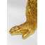 Deco Figurine Butler Playing Chimp Gold 52cm