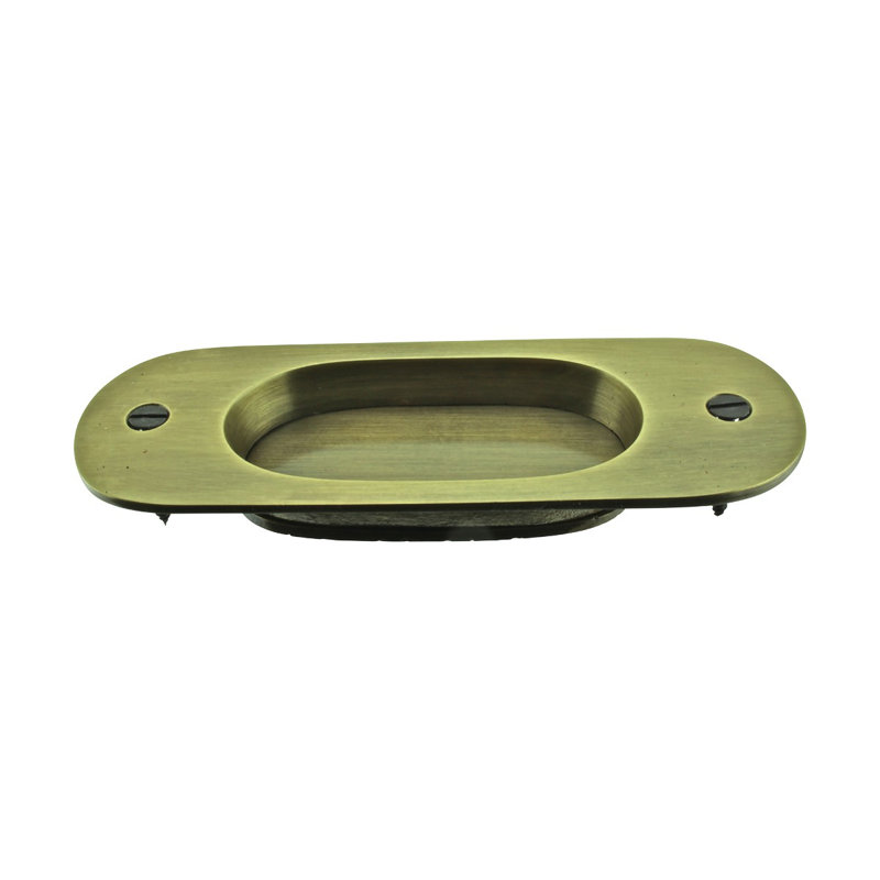 4" Center to Center Recessed Pull