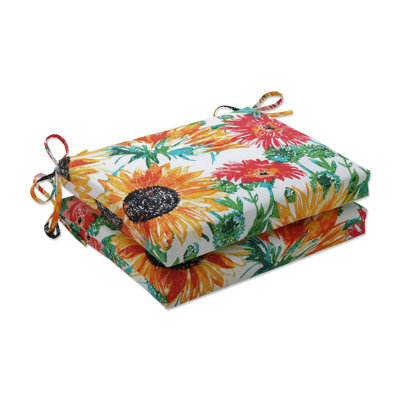 Coussin de siège intérieur / extérieur Andersonburg Sunflowers Sunburst