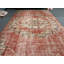 Tapis rouge rétro patchwork 50 x 75 pouces