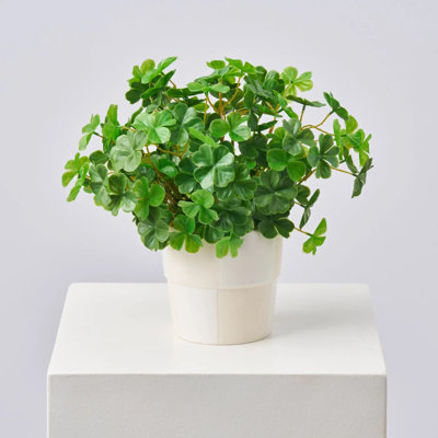 Faux Floral in Pot