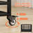 45.7W Rolling Dog Cage With Pull-Out Trays-1958446017