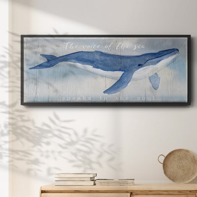 Voix de la mer - toile encadrée