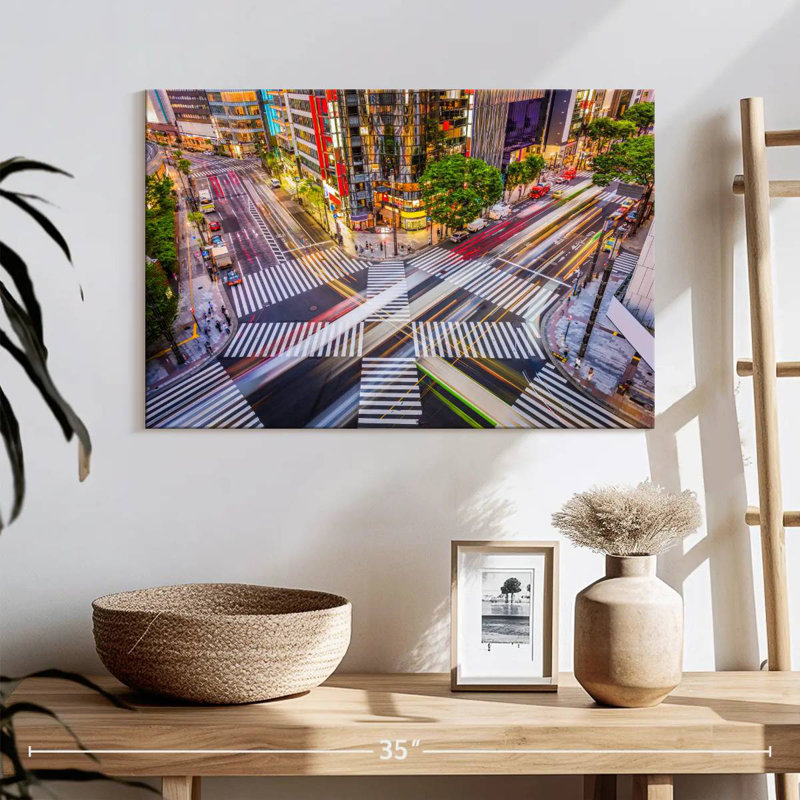 Kavia Ginza District Asia, 16" H x 24" W
