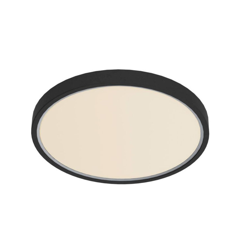 LED Flush Mount, Black
