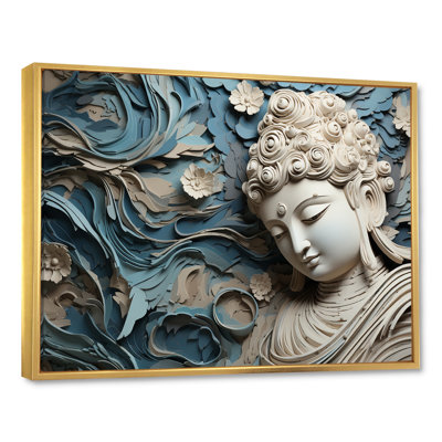 Statue religieuse bouddhisme I - décoration murale bouddhisme